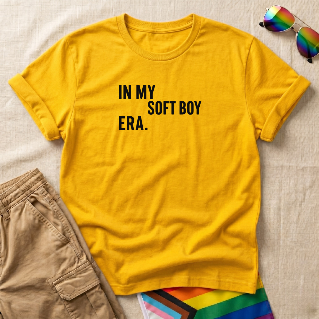 Soft Boy Era T-Shirt - Black Logo.png