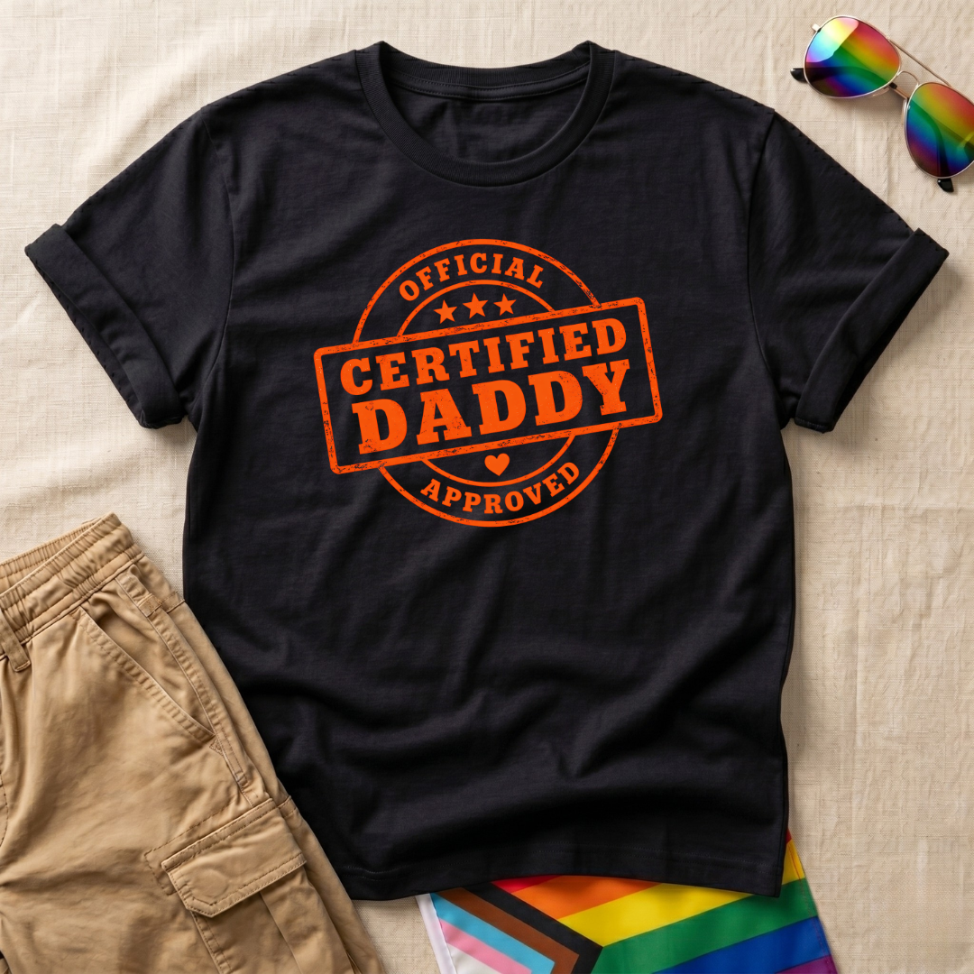 Certified Daddy Stamp T-Shirt