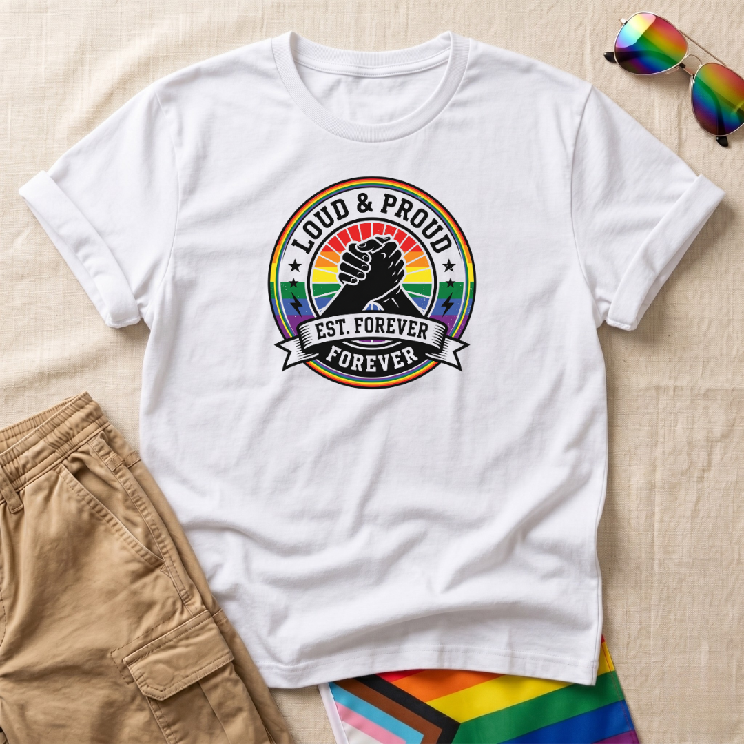 Loud & Proud T-Shirt mOCK PACK.png