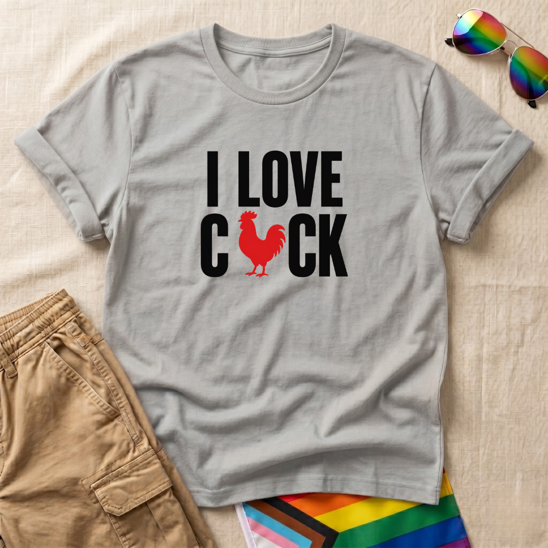 I Love Rooster T-Shirt