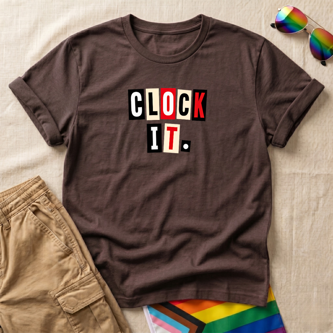 Clock It T‑Shirt