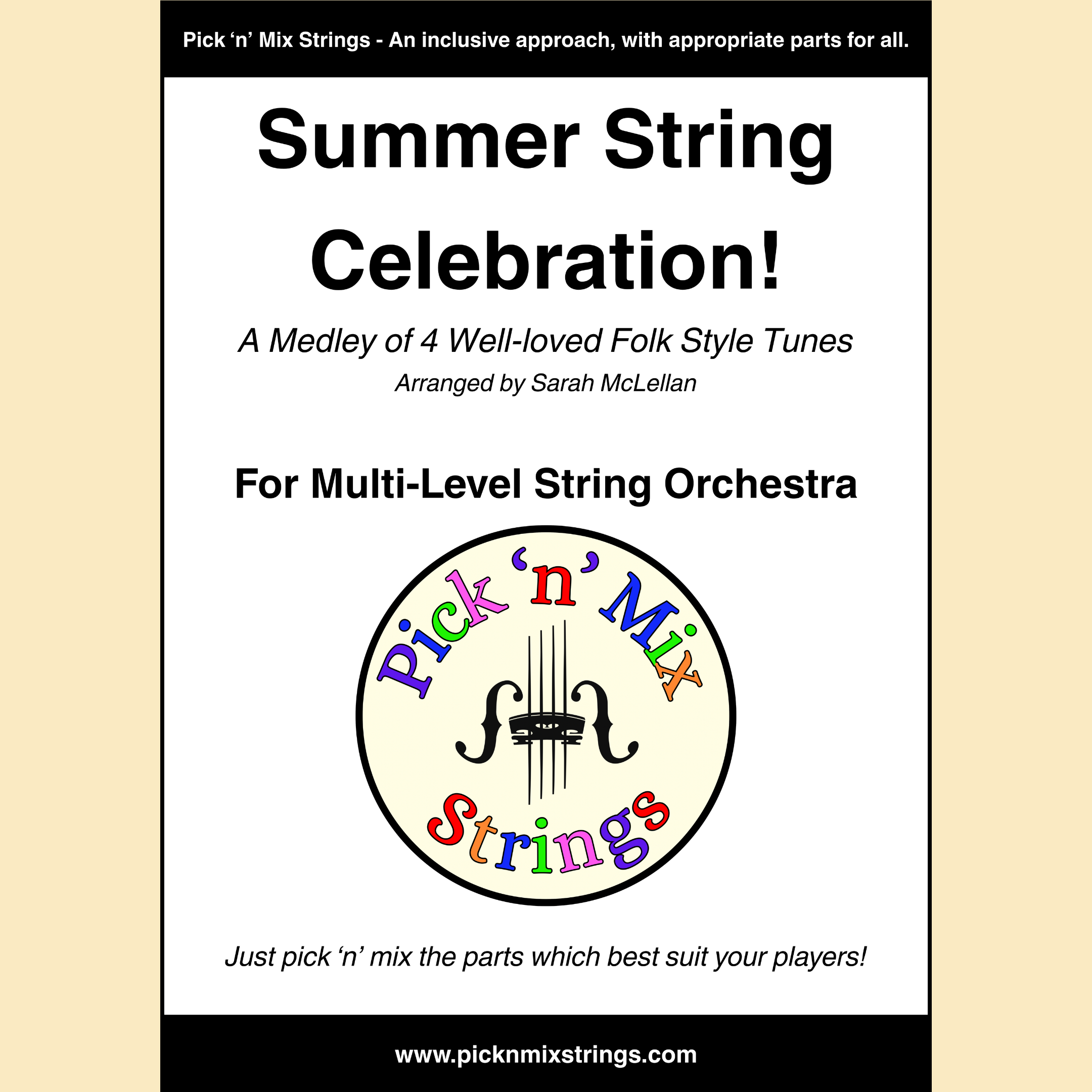 A Summer String Celebration - for Multi-Level String Orchestra