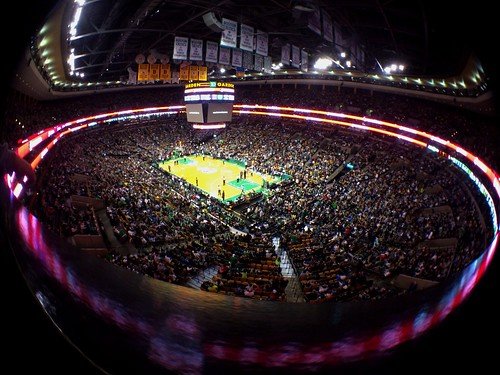 TD Garden Via Fisheye