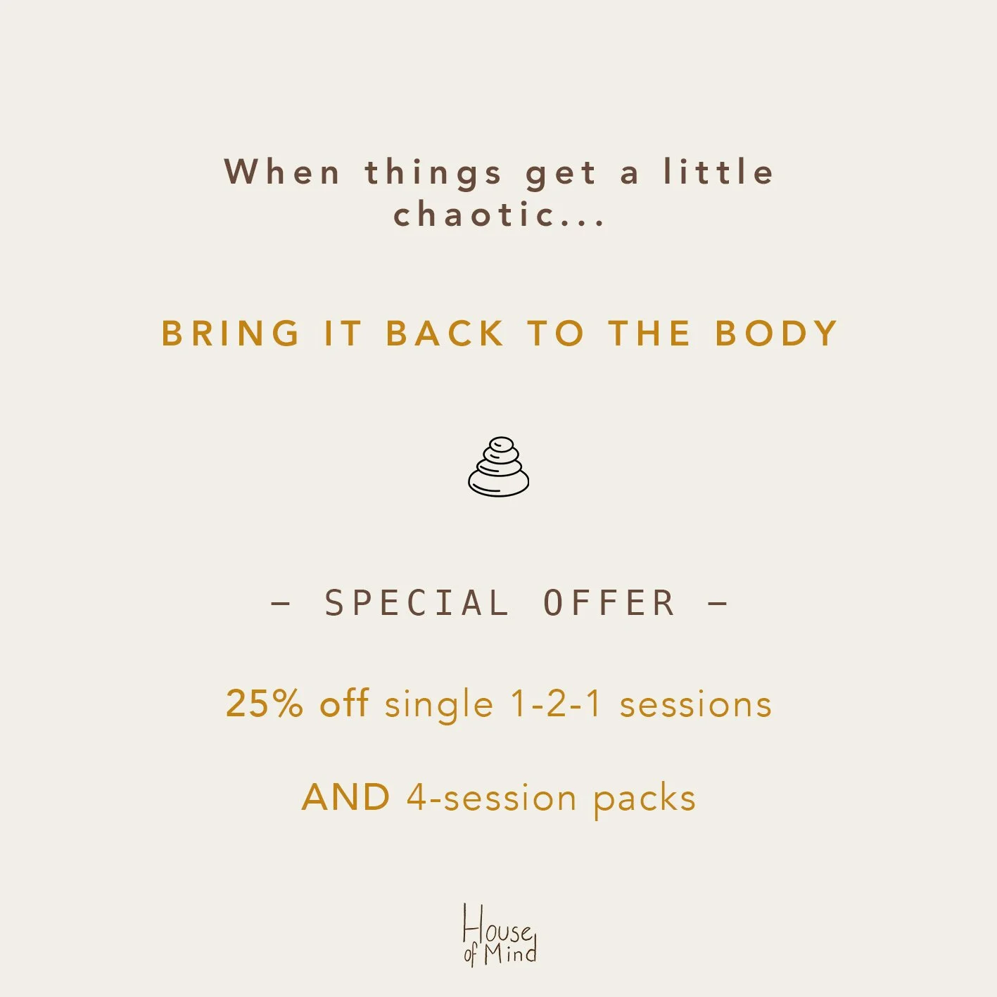 December is often the busiest month of the year - full of lists, expectations, and rushing from one thing to the next...

This is exactly when embodiment practices can matter most. Not as another thing to squeeze in, but as the pause that makes every