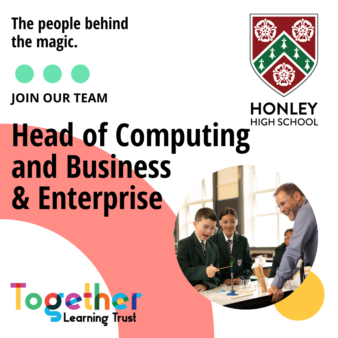 Head of Computing and Business &amp; Enterprise