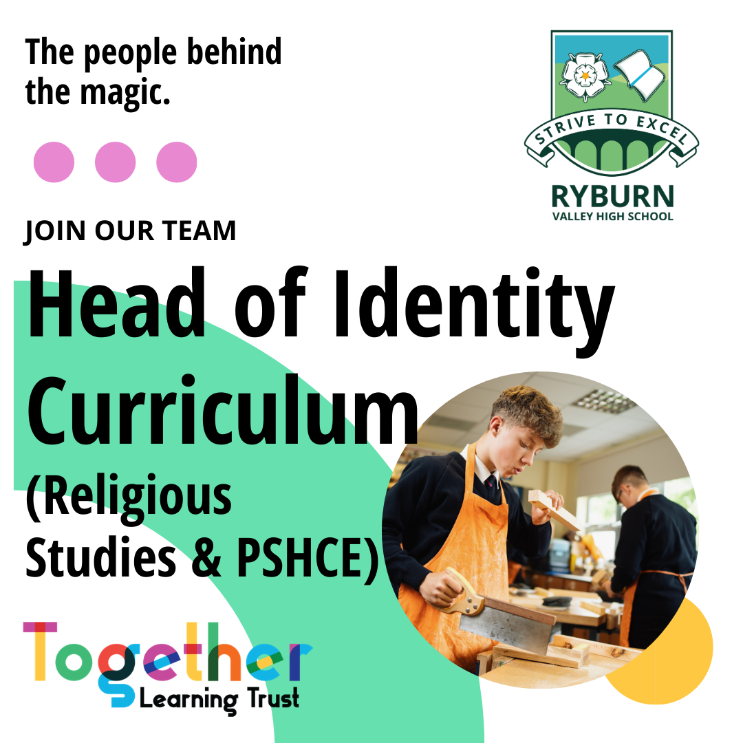 Head of Identity Curriculum (Religious Studies &amp; PSHCE)