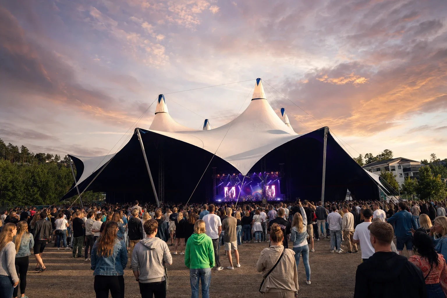 Leie telt til konsert