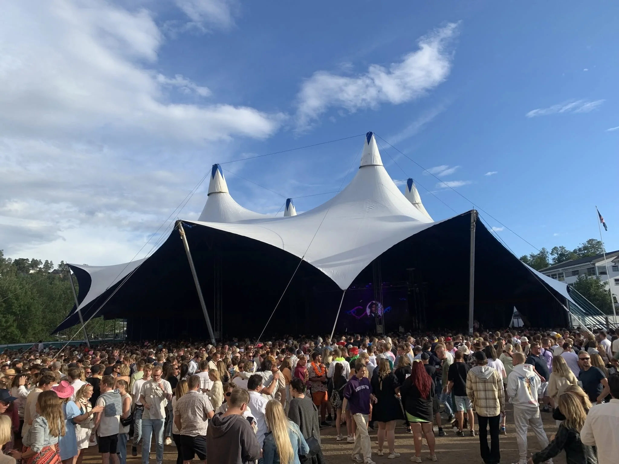 telt passer til konsert