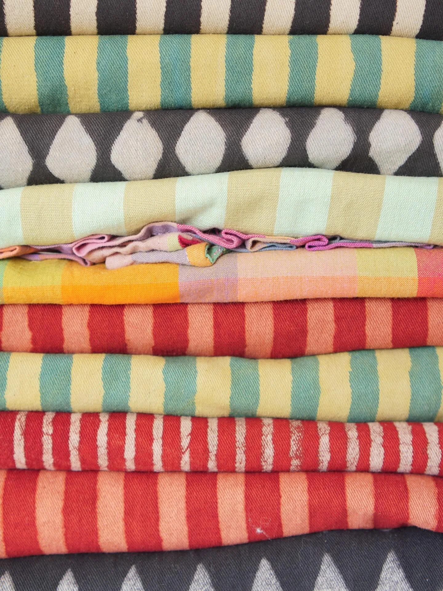 Just a pile of delicious naturally dyed goodness for your feed. Mostly Piper and Holiday jeans heading out recently but I&rsquo;m so happy to see some of our handloom co-ords heading out, ready for galavanting in the sun!