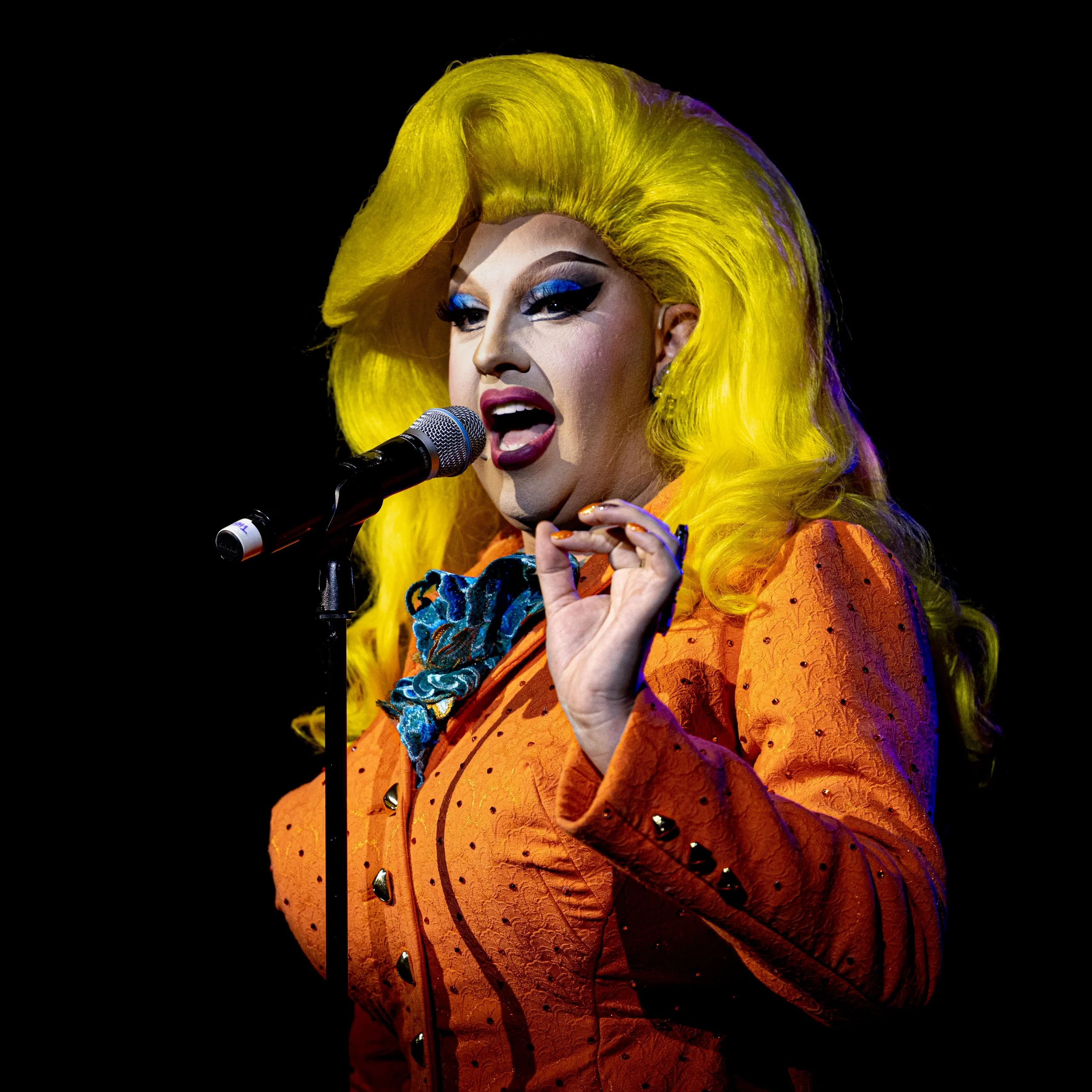 Karen from Finance performs at the House of Oz, 2022
Photo: @anbintheframe