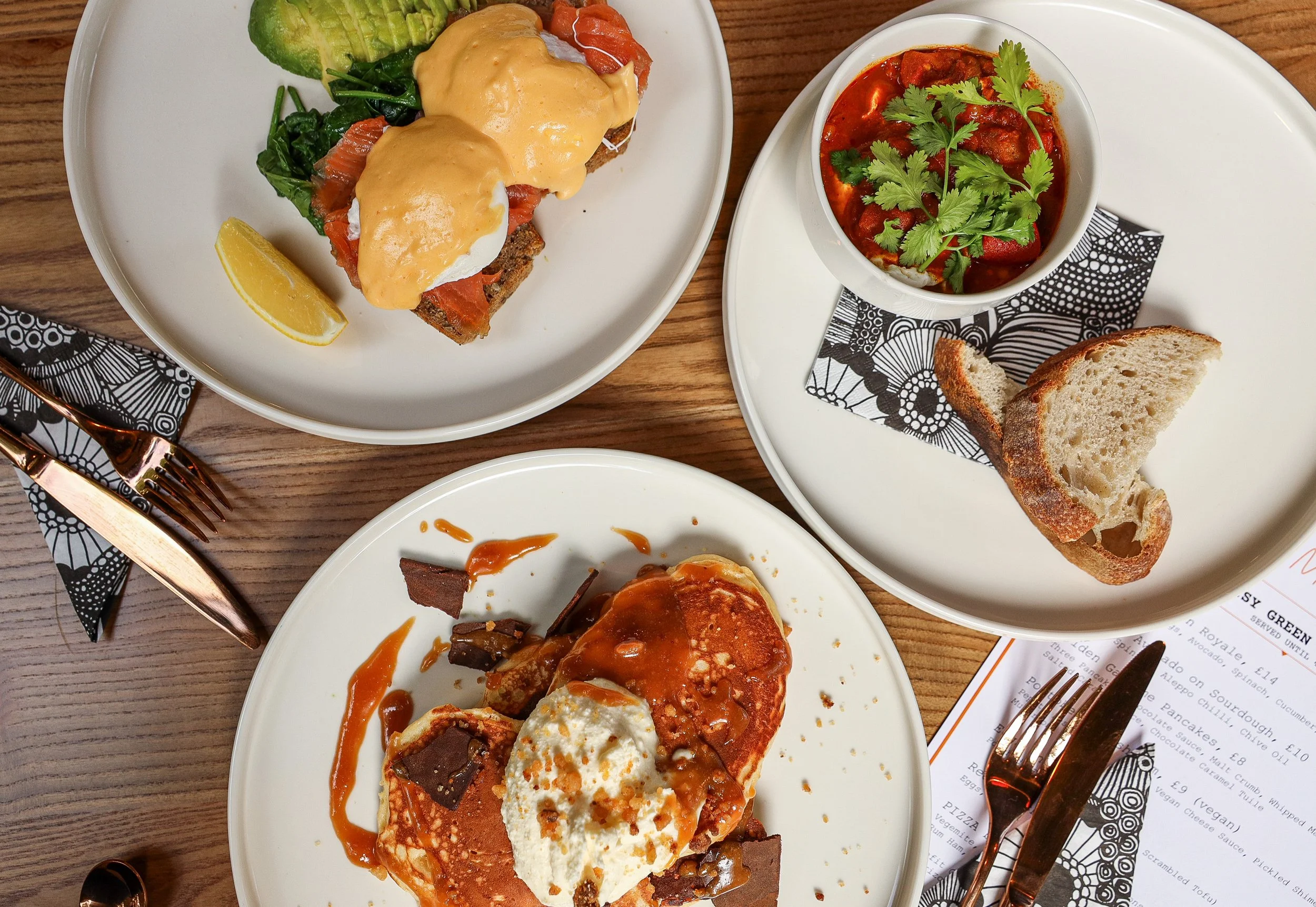 Daisy Green wood-fired brunch, cooked and served in Outback at House of Oz. 
Guest chef: Michael Bagnall 