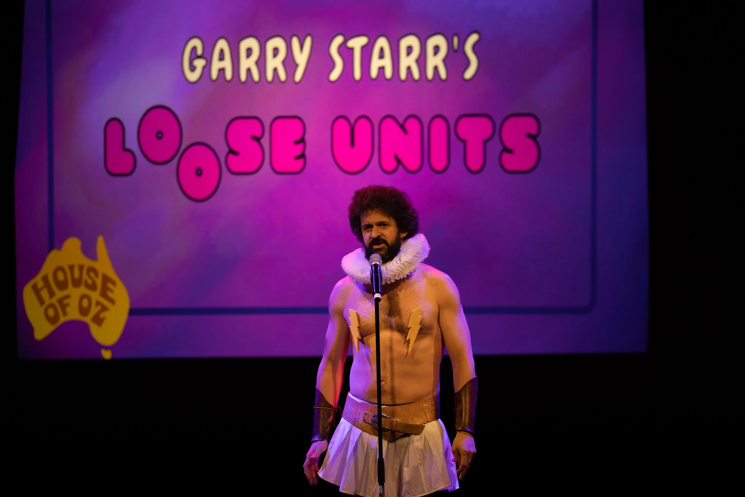Garry Starr performs a show created for House of Oz at Edinburgh Festival Fringe 2022