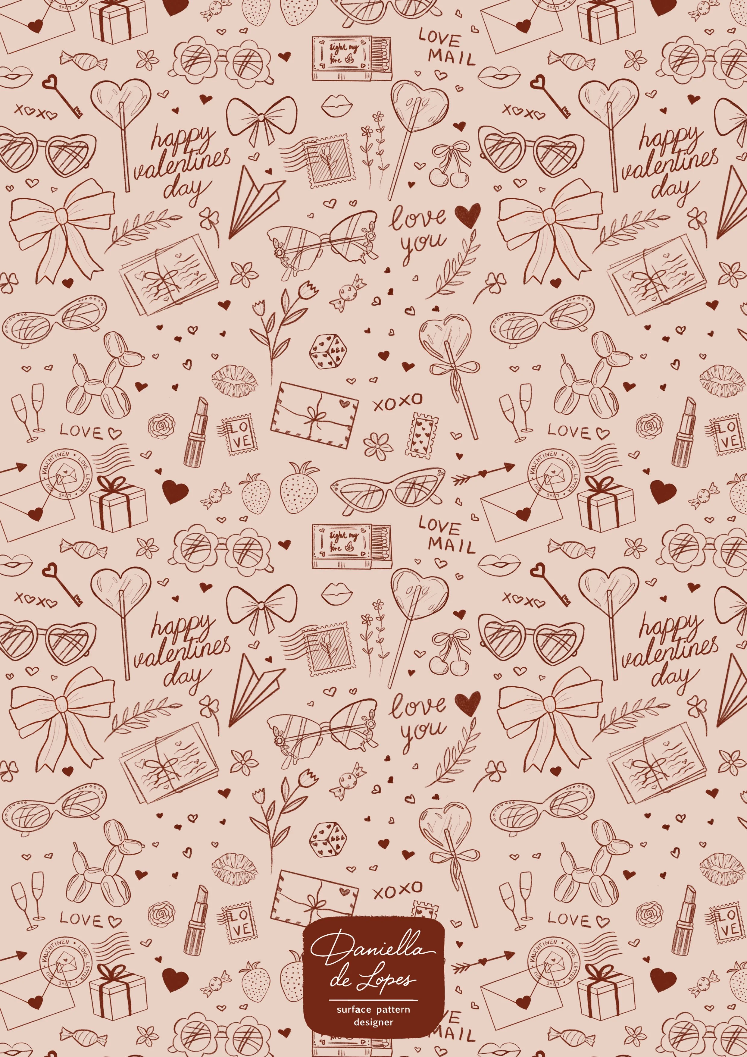 Valentine Blush Line