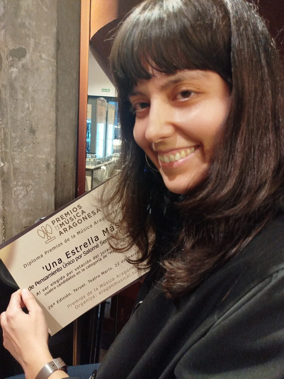 Nominación a Mejor Portada en los Premios de la Música Aragonesa