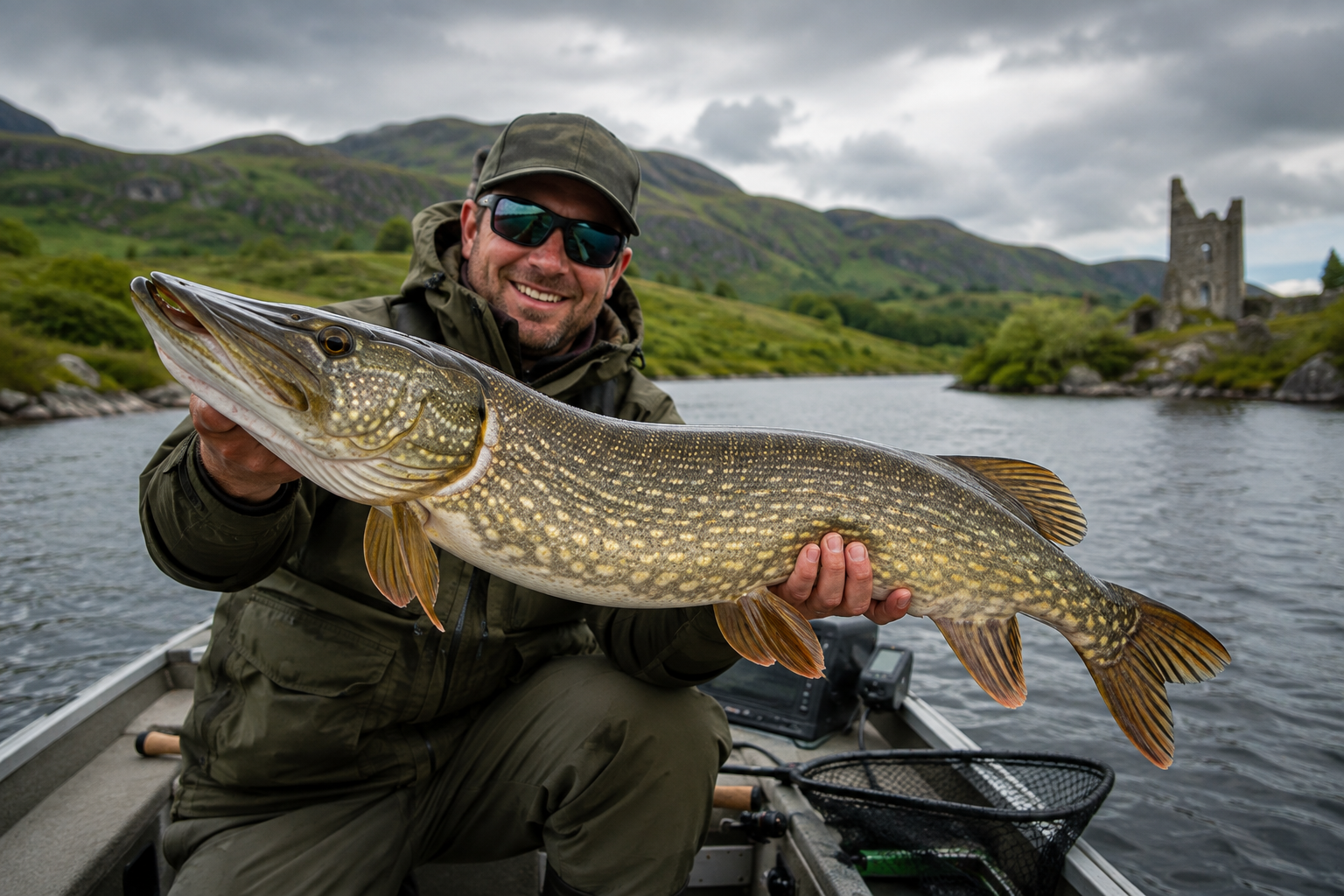 Guide pêche brochet Irlande