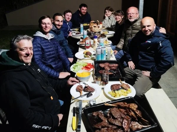 Relax after a day of fishing