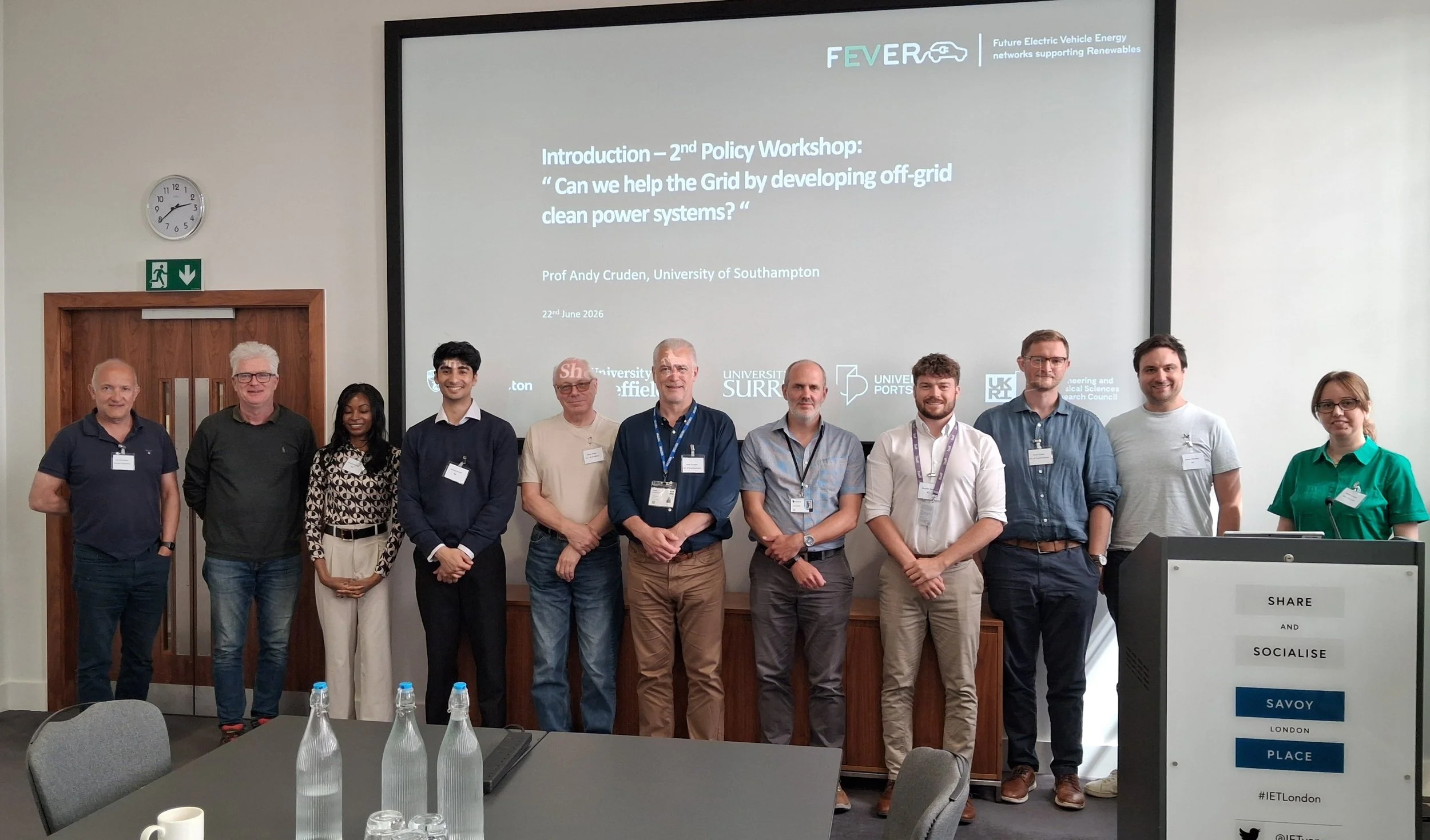 FEVER delivers 2nd Off-Grid power Systems Policy Workshop