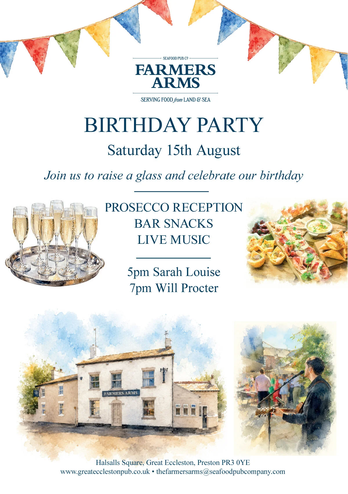 Farmers Arms Birthday Party