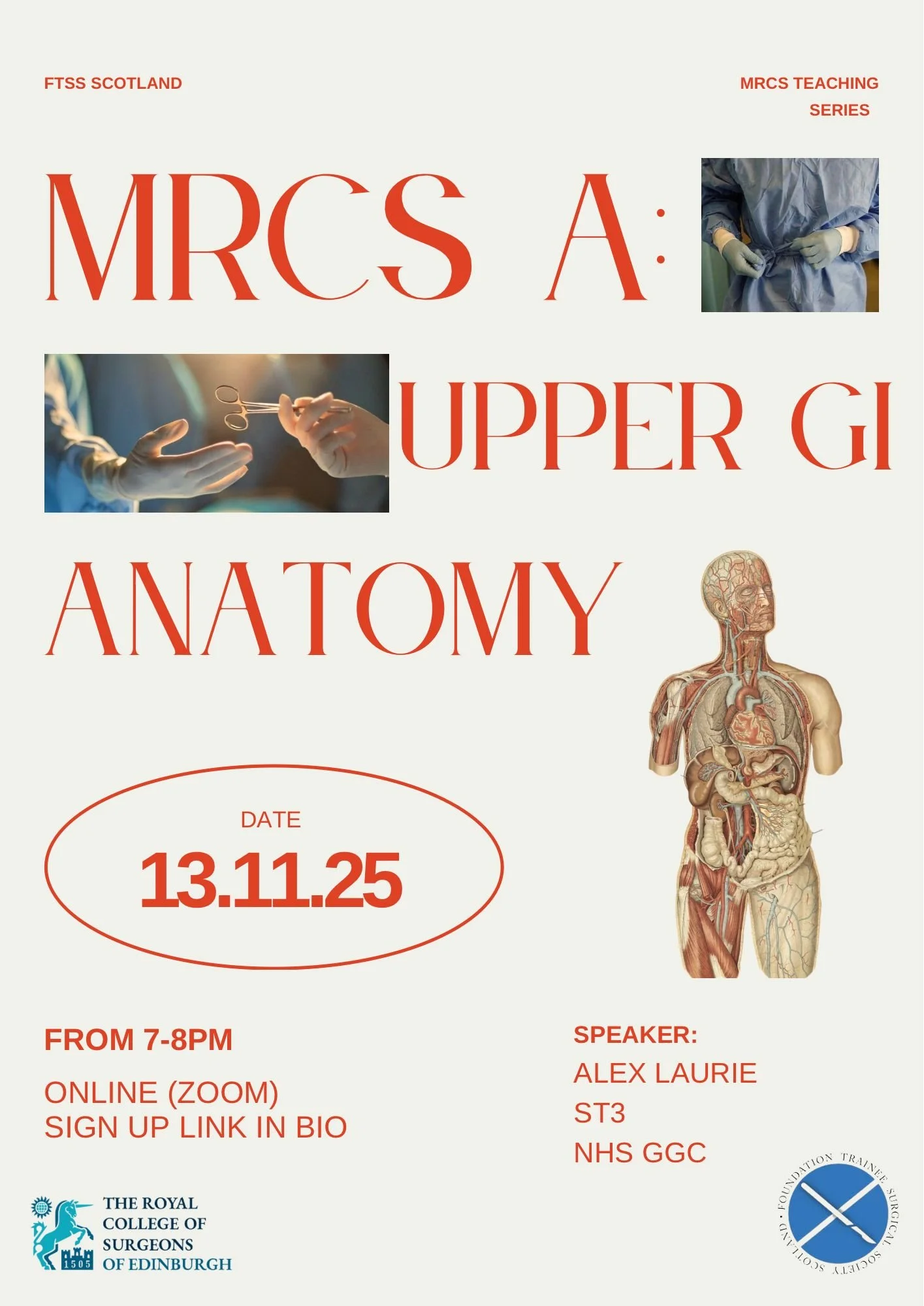 MRCS Teaching Series: Upper GI Anatomy