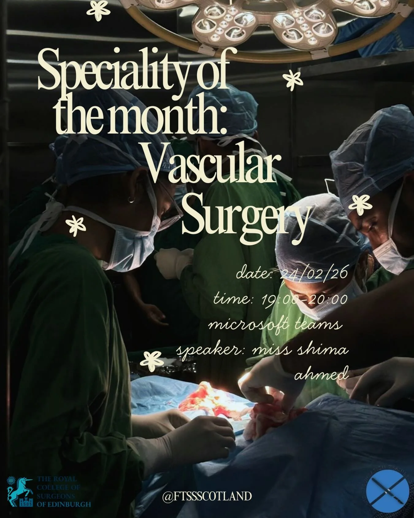 If you enjoyed our vascular emergencies talk so much you want more then here you are! Join us for another &lsquo;day in the life&rsquo; type session covering: 

🔹 What day-to-day life is really like as a surgical registrar
🔹 Common vascular cases &