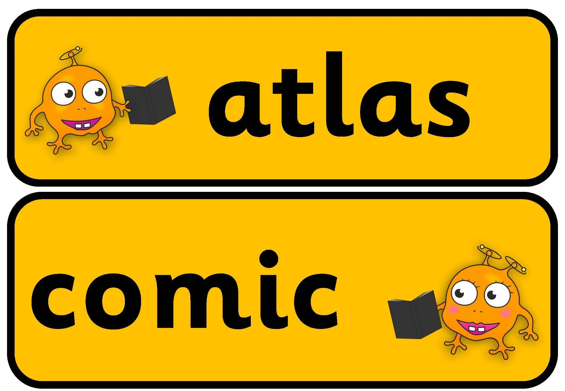 World Book Day Orange Theme Words_Page_1.jpg