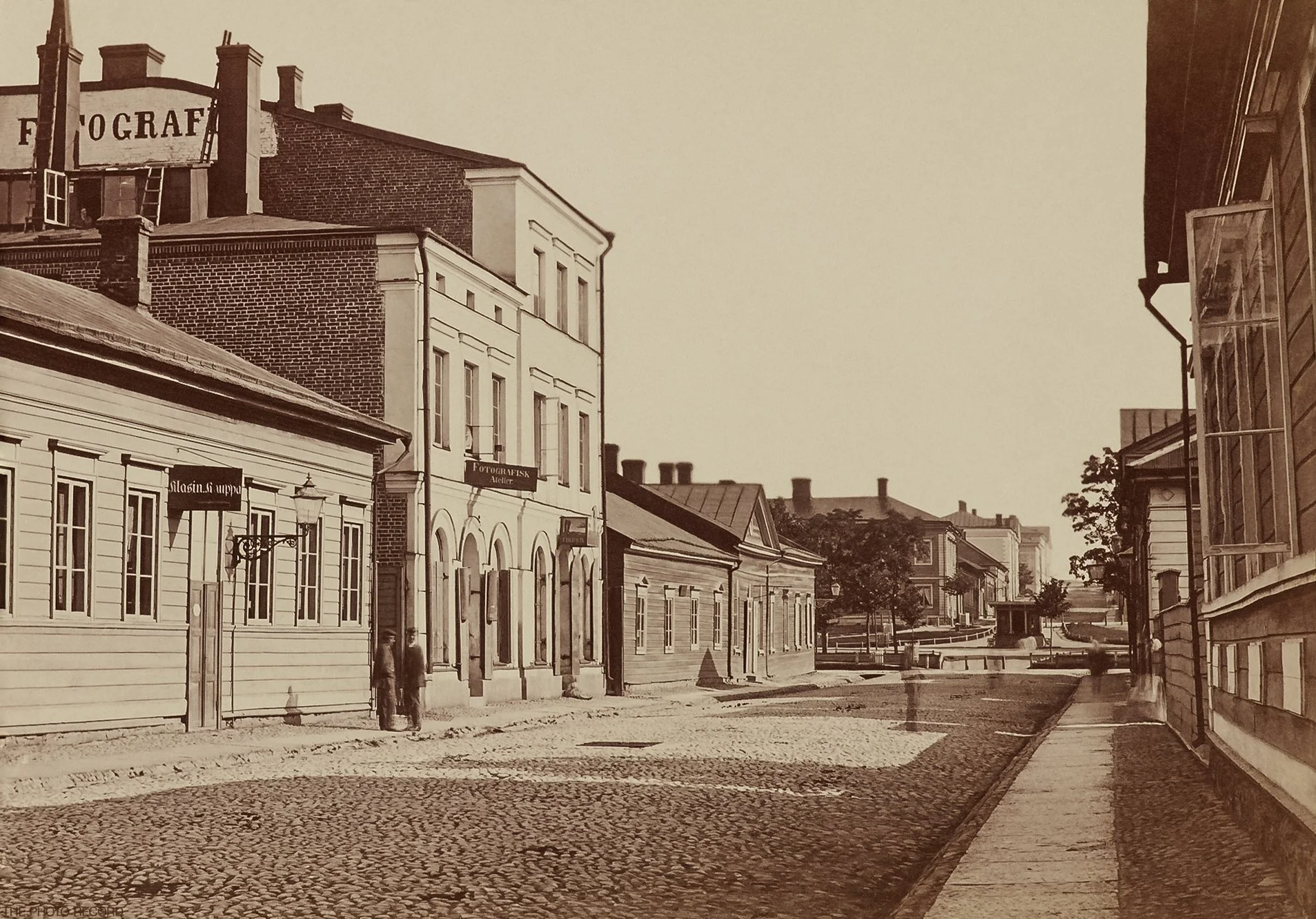 Eugen Hoffers' Photography Studio on Kluuvikatu, Helsinki