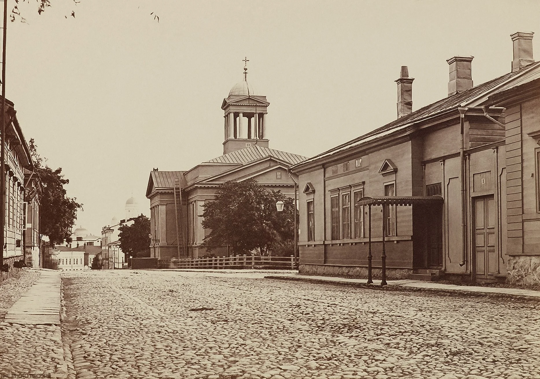 Helsinki's Old Church on Lönnrot Street