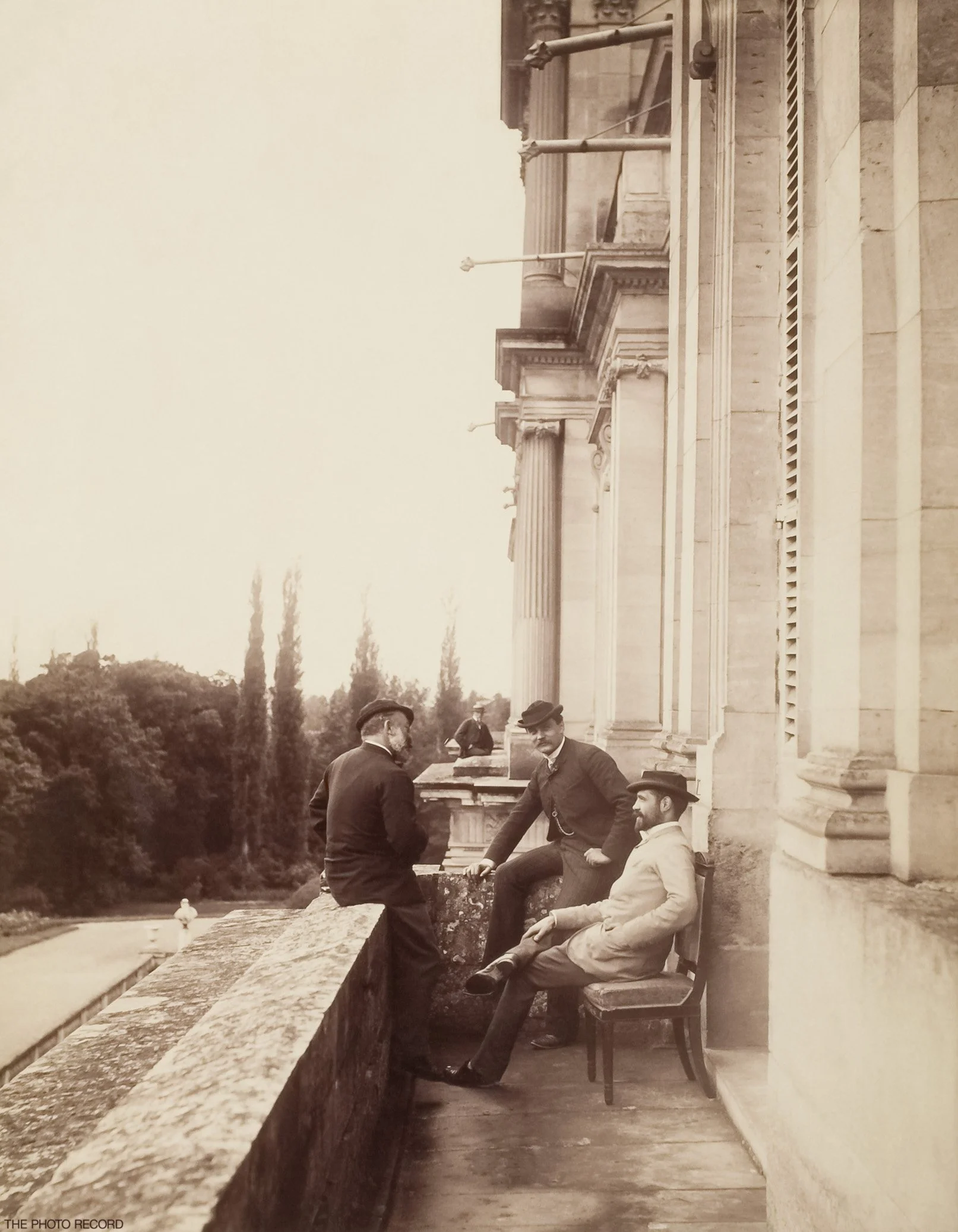 Albert Edelfelt with Friends at Château de Maisons-Laffitte