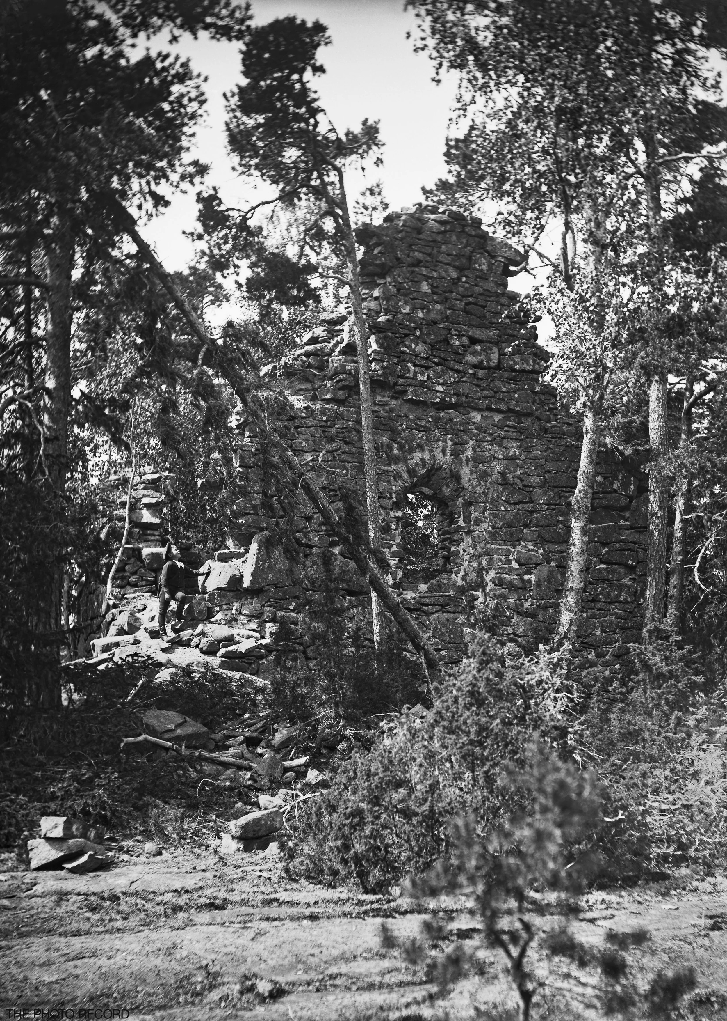 Boy at the Ruins of Lemböte Chapel