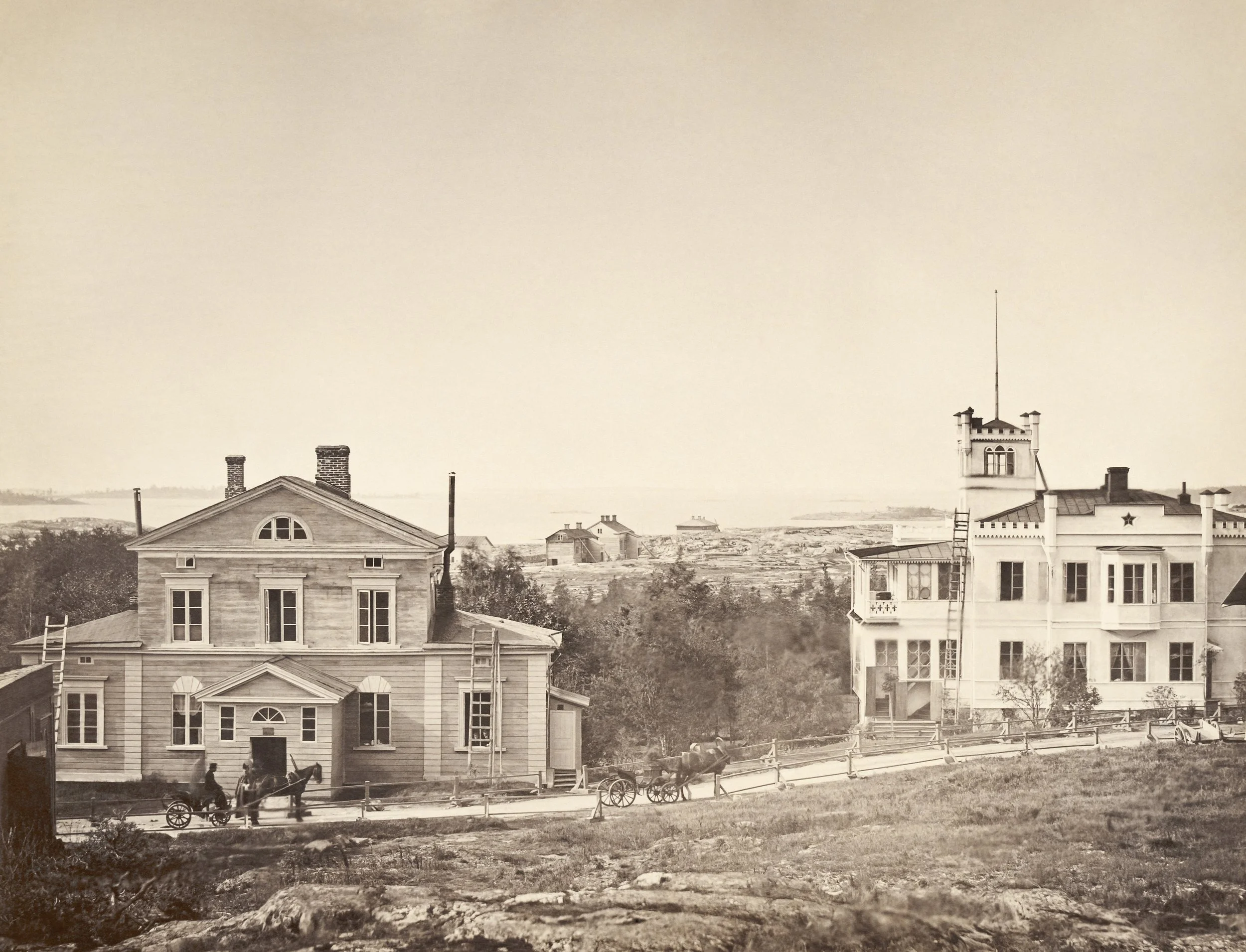 First Villas in Kaivopuisto