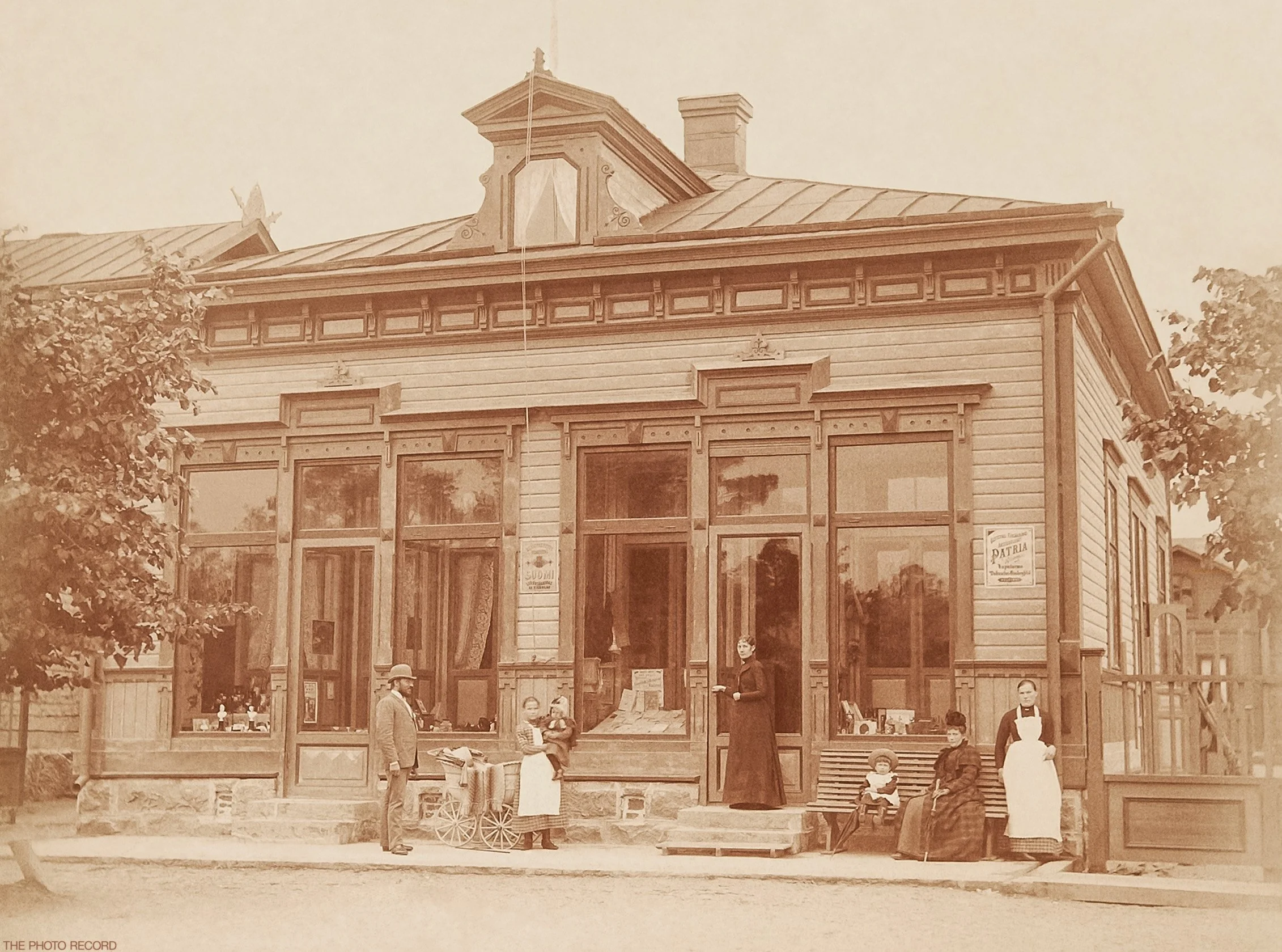 In Front of the Shop