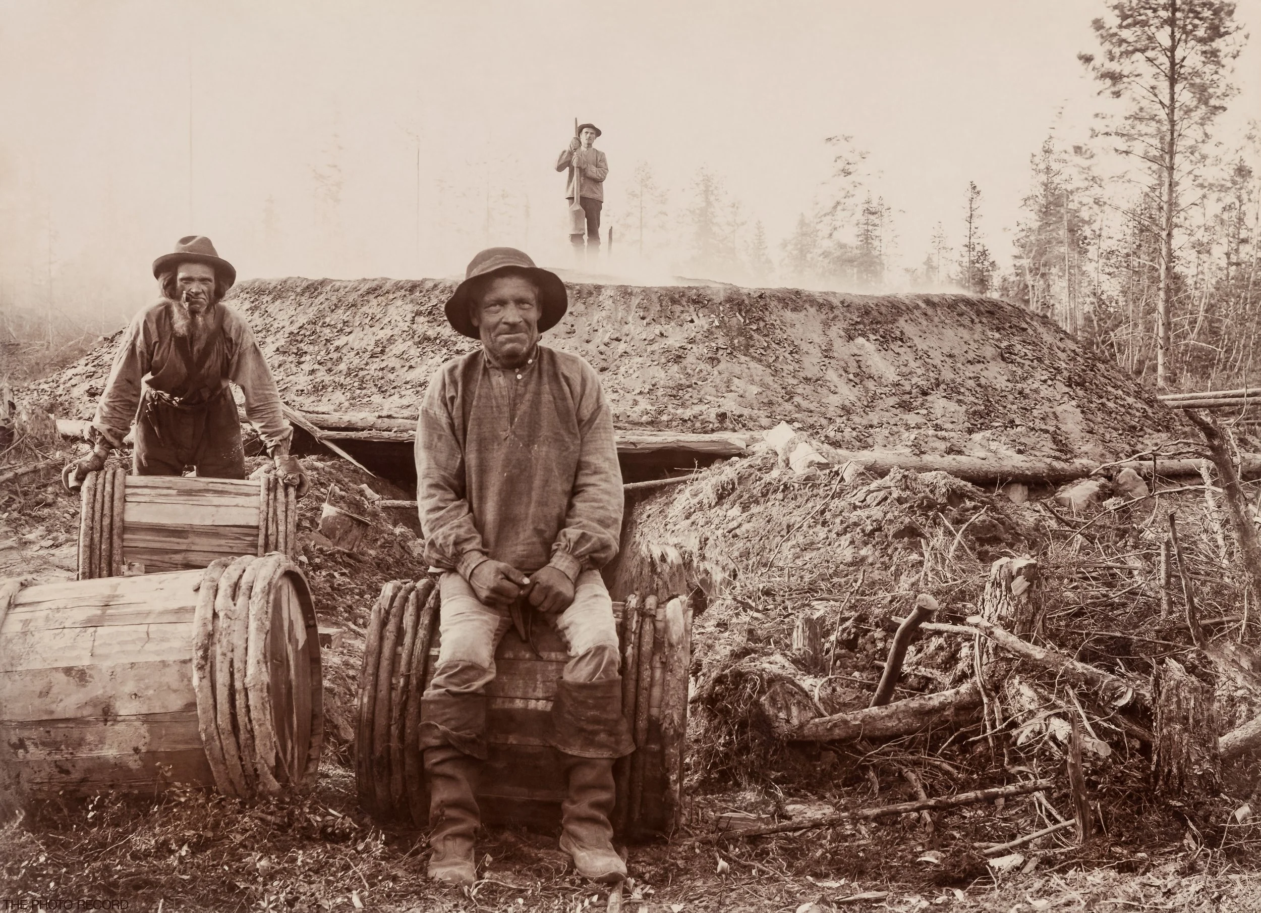 Tar Burners in Kainuu