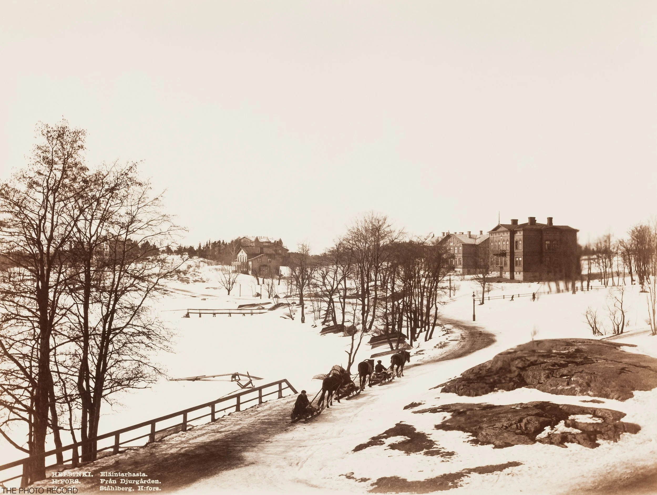 Winter Landscape in Helsinki