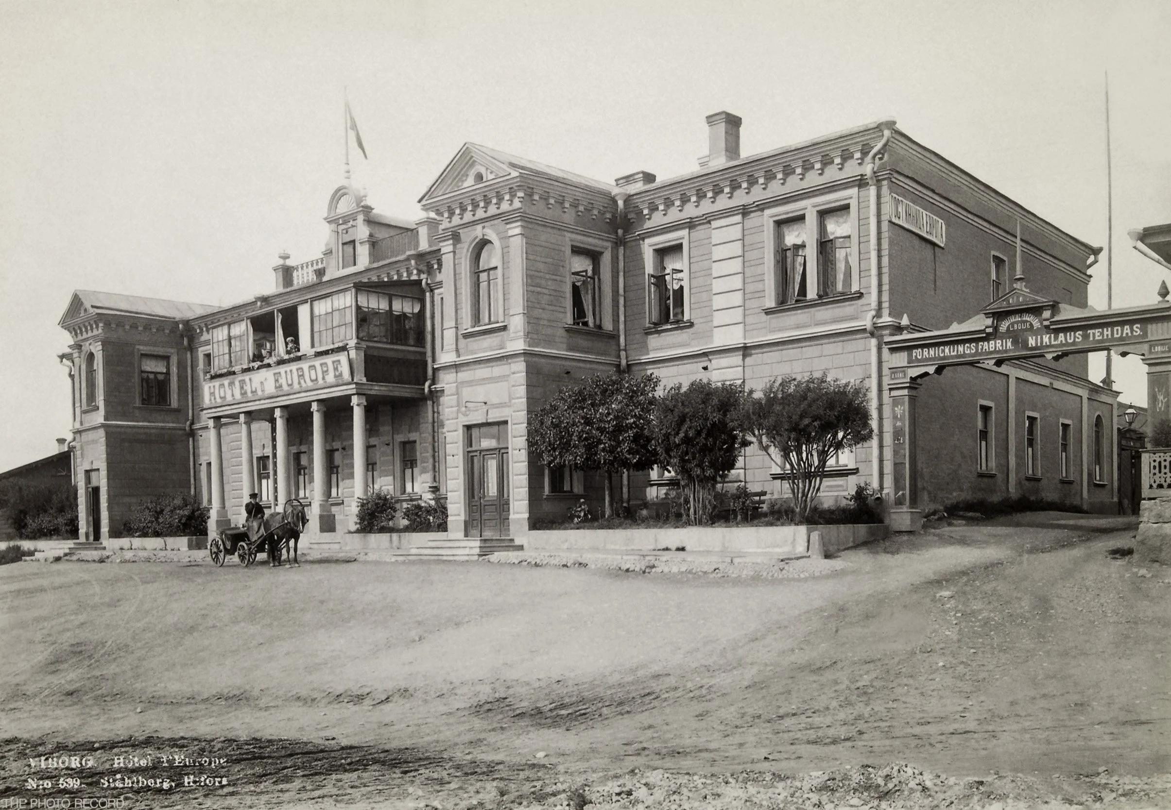 Hôtel d'Europe in Viipuri