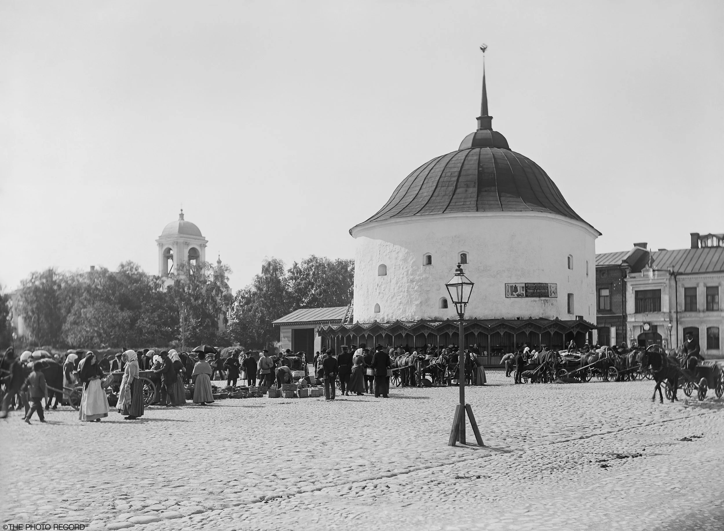 Viipuri Market and Round  Tower