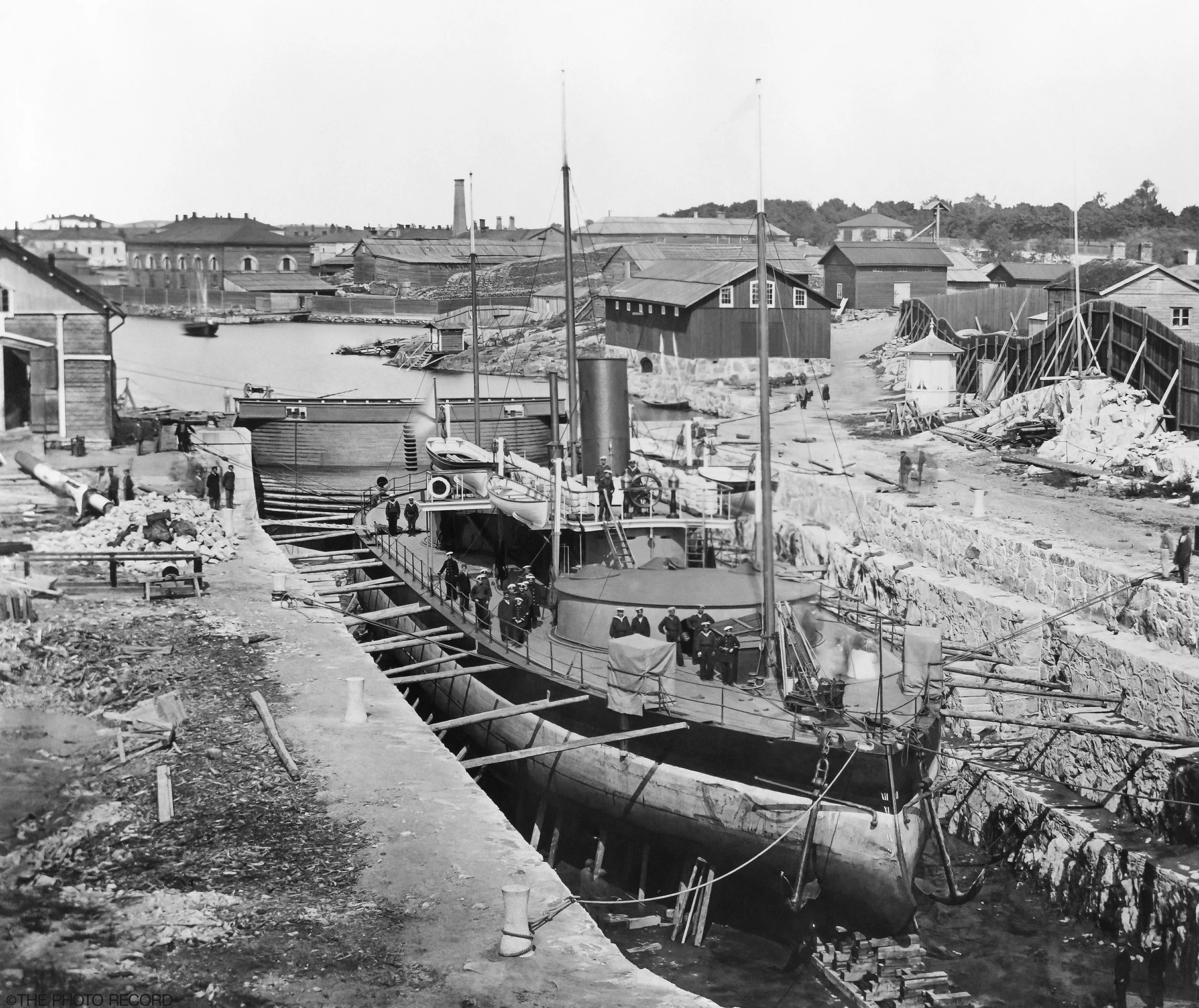 Building the Russian Monitor Ship Rusalka