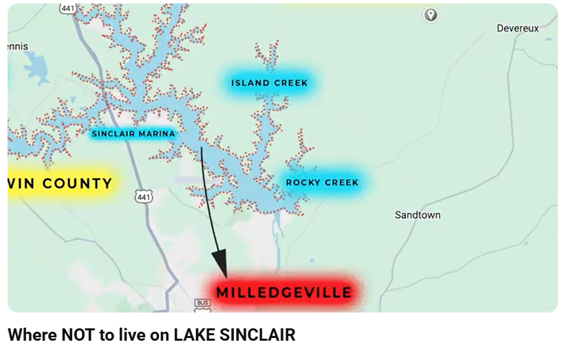 Millidgeville or North Lake? How to Choose the Right Shoreline on Lake Sinclair