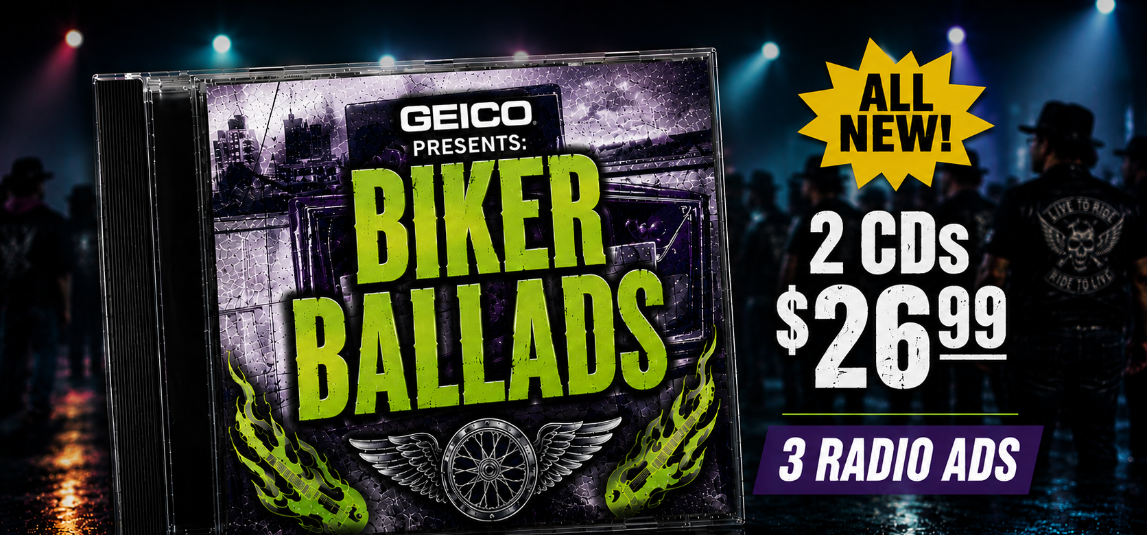 GEICO: Biker Ballads