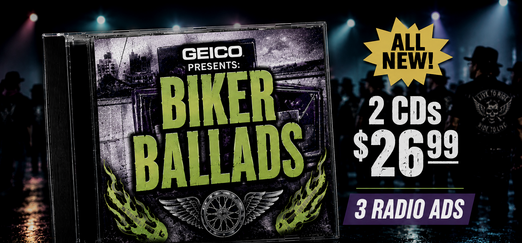 GEICO – Biker Ballads