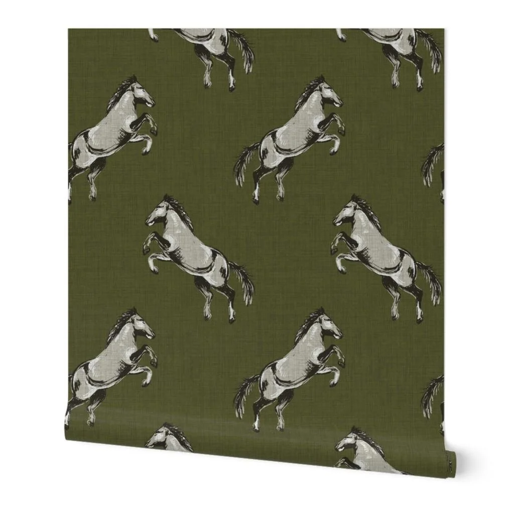 olive-green-wild-horse-wallpaper-roll.jpg
