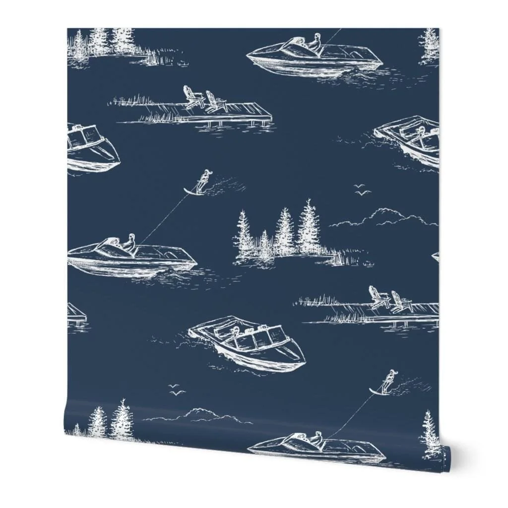 navy-lake-house-boat-toile-wallpaper-roll.jpg