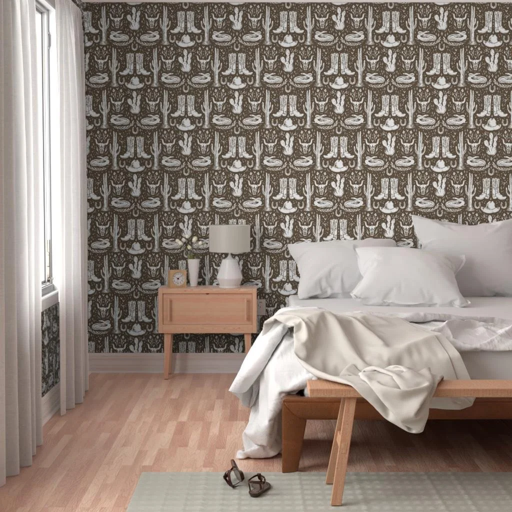 brown-western-cowboy-boots-cactus-wallpaper-bedroom-accent-wall.jpg