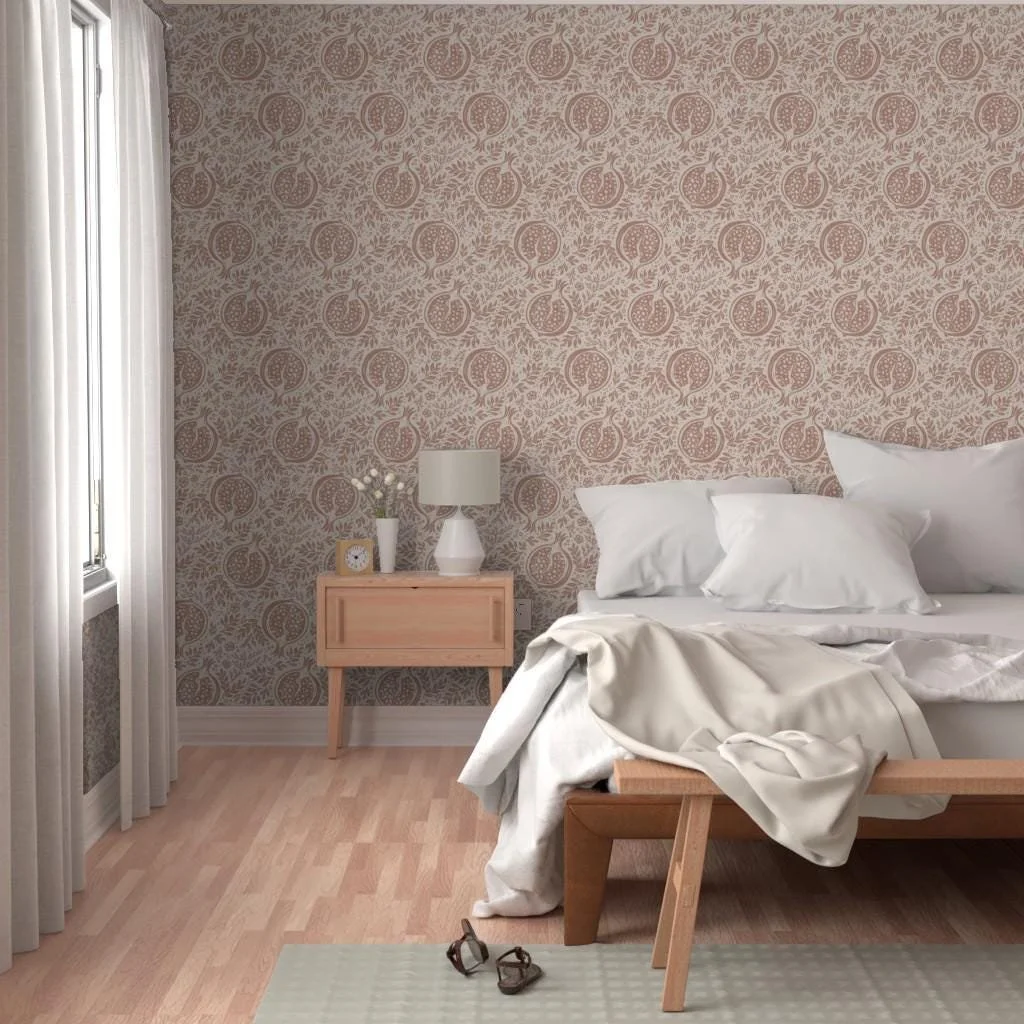 terracotta-pomegranate-botanical-wallpaper-bedroom-accent-wall.jpg