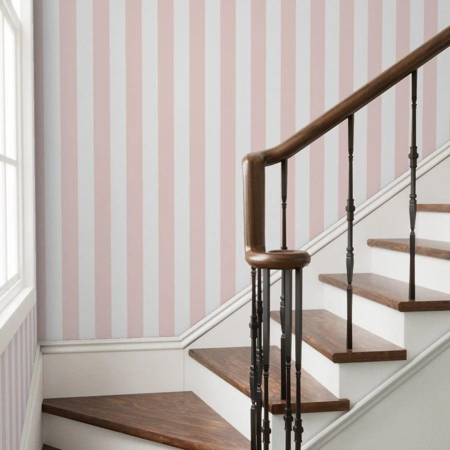 pink-wide-awning-stripe-wallpaper-staircase.jpg