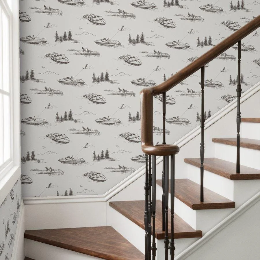 cream-lake-house-boat-toile-wallpaper-staircase.jpg