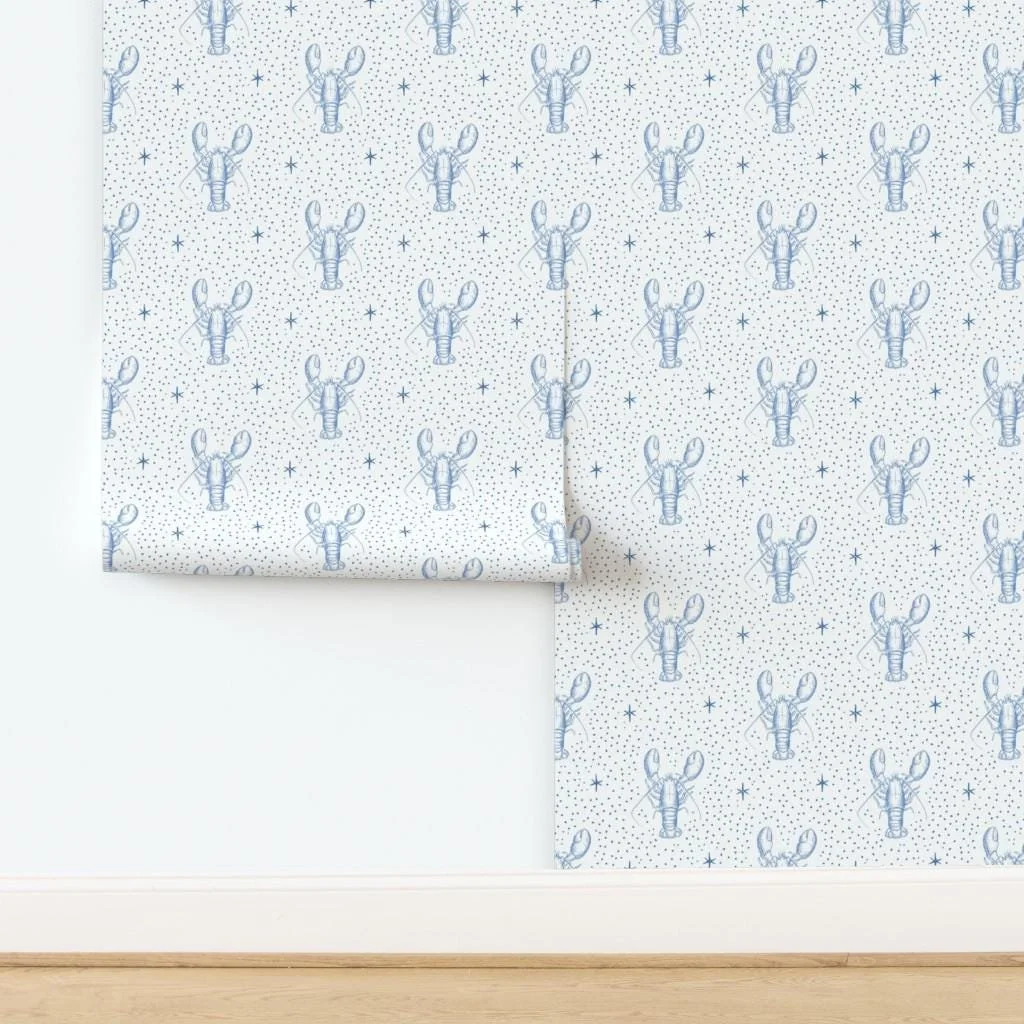 blue-lobster-coastal-wallpaper-panel-install.jpg