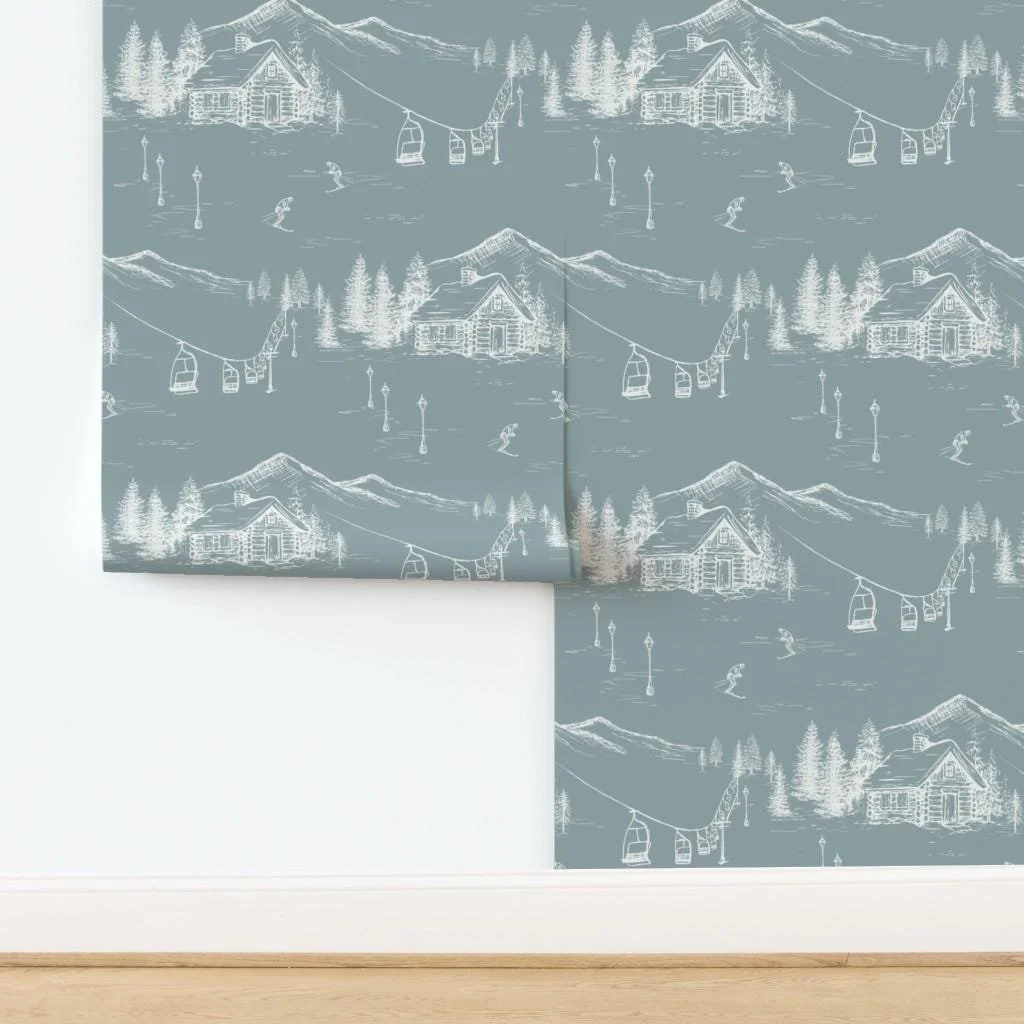 dusty-blue-ski-lodge-toile-wallpaper-panel-install.jpg