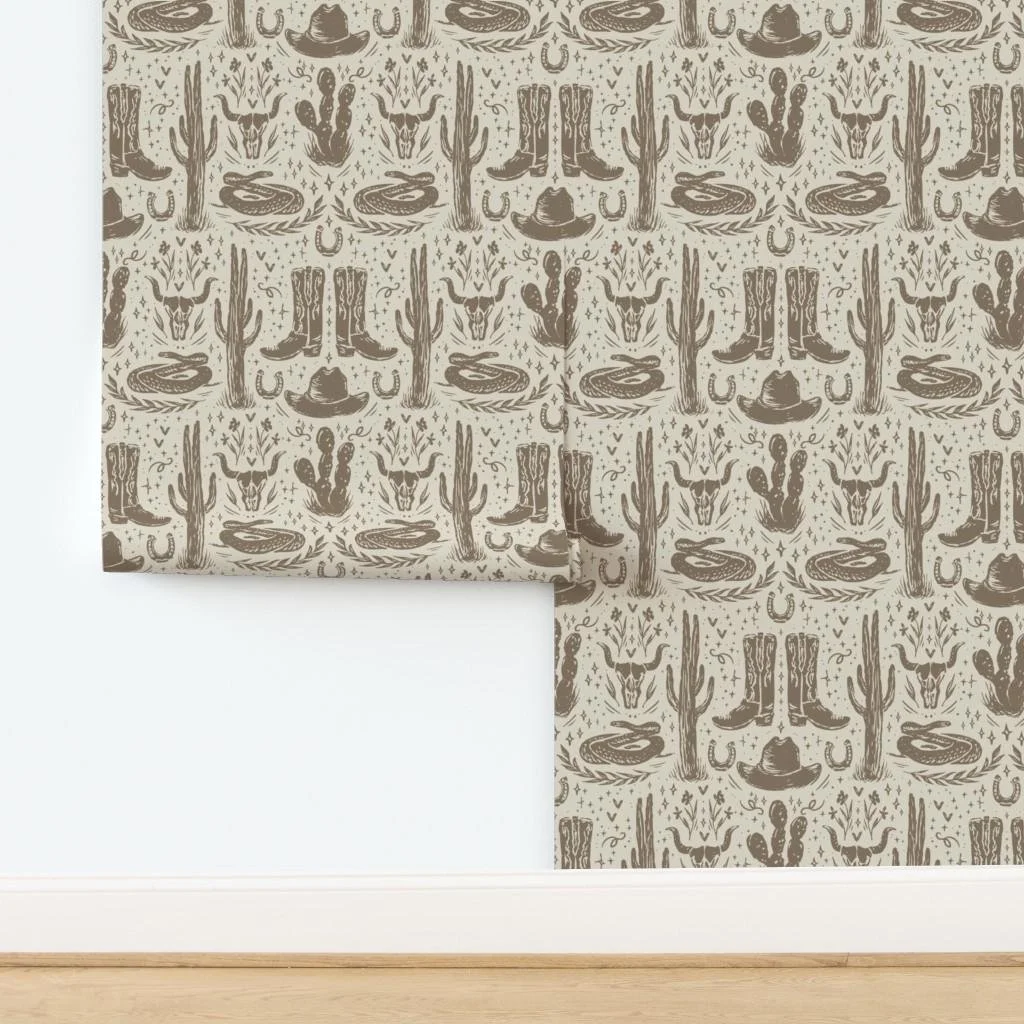 tan-western-cowboy-boots-cactus-wallpaper-panel-install.jpg
