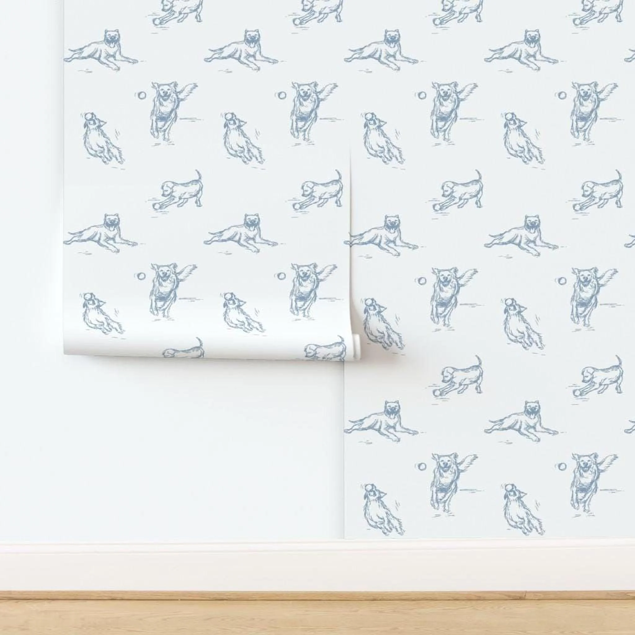 blue-puppy-dog-sketch-wallpaper-panel-install.jpg