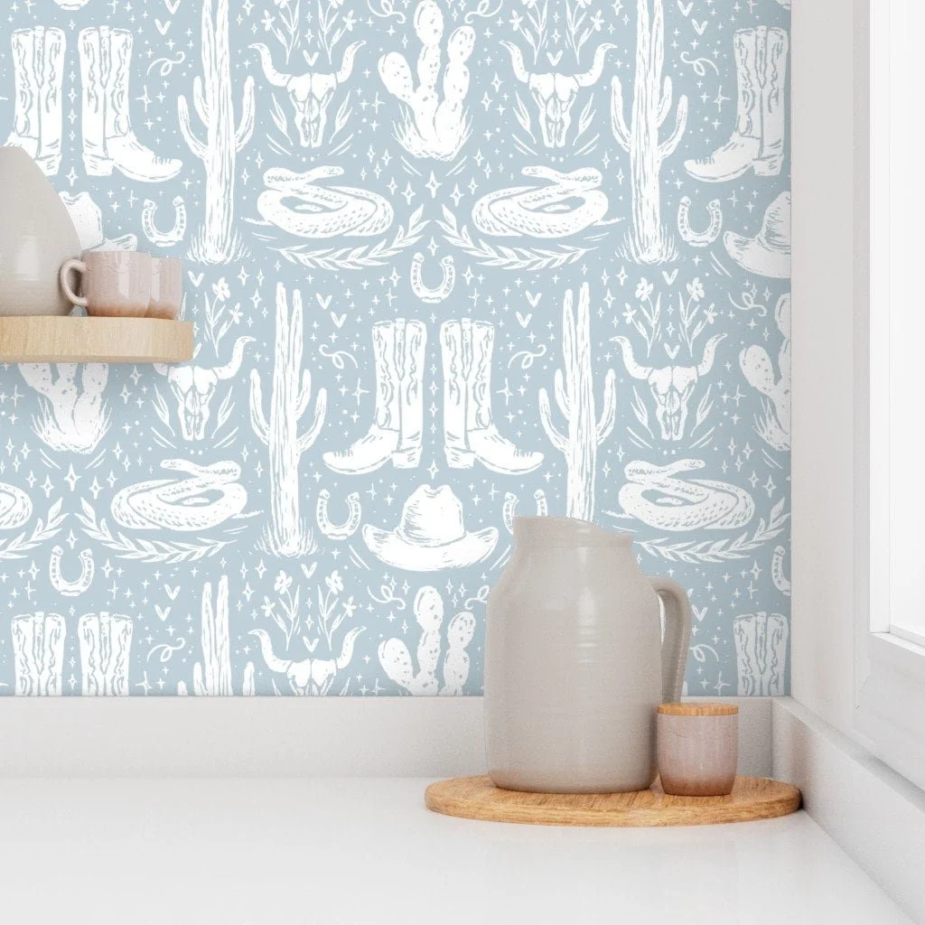 light-blue-western-cowboy-boots-cactus-wallpaper-kitchen-shelf.jpg